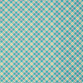 Baumwoll Webware Happy Easter Weiß/Türkis